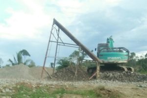 Aktivitas Tambang Galian C Marak di Sijunjung, Ratusan Hektare Sawah Produktif Rusak.