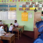 Bupati Solok Monitoring dan Evaluasi Pelaksanaan Sekolah Tatap Muka