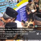 Peletakan Batu Pertama masjid Al Ikhlas Koto Baru pangkalan Oleh gubernur Sumbar