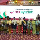 Pj Bupati Kampar Kamsol hadiri Launching Bank Riau Kepri Syariah oleh Wakil Presiden KH Ma’ruf Amin.