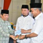 Diisi 57 para Ulama, Pj Bupati Kampar Launching Buku Biografi Ulama dan Tokoh Kampar.