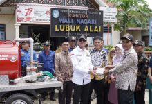 KUNKER BUPATI SAFARUDDIN KE KAPUR IX, RESMIKAN FASILITAS AIR BERSIH, PANEN RAYA JAGUNG, DAN PENGERJAAN JALAN