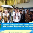 Bupati Solok Capt. H. Epyardi Asda M.Mar Hadiri Alek Mambadak Masjid Baitul Ikhlas Jorong Tanjung Balik Nagari Salimpek